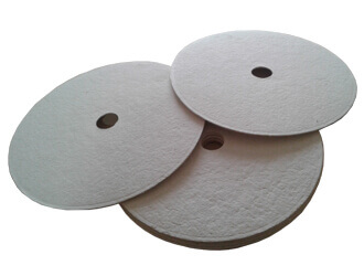 Sugars syrup filter pad