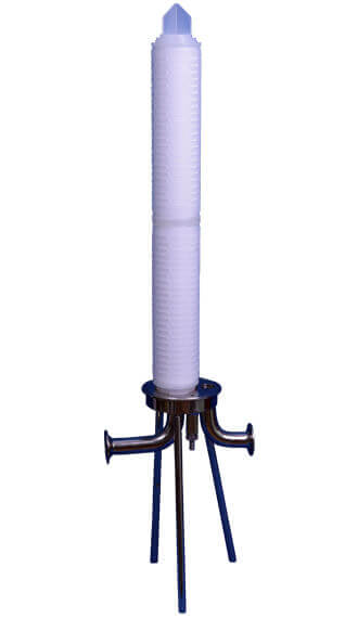 pleated polypropylene filter cartridge